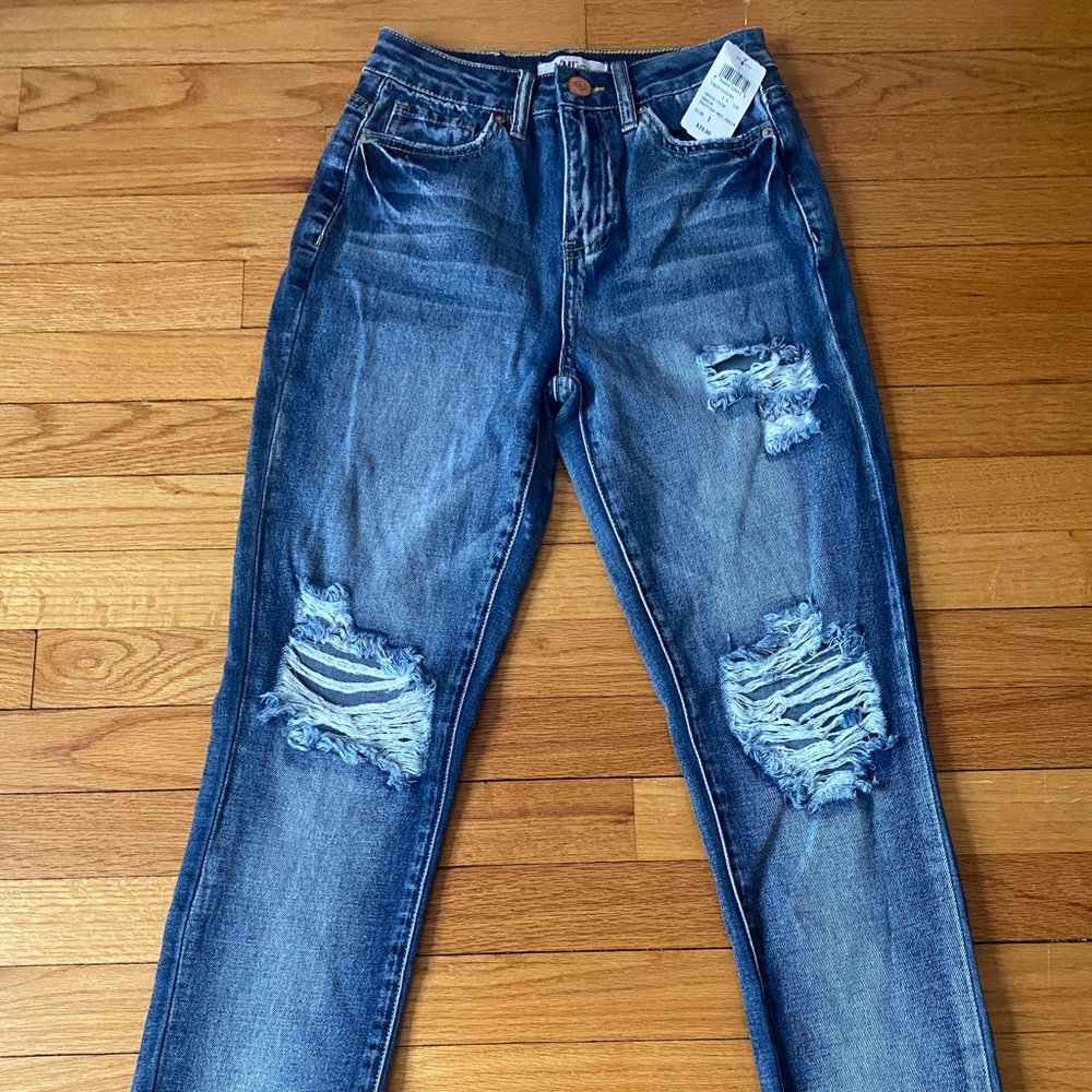 YMI Windsor Skinny Ripped Jeans